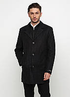 Чоловіче демісезонне пальто Man's Wear (50) графітове P-157