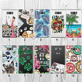 Силіконовий чохол з малюнком для LG P705 Optimus L7 (new collection)
