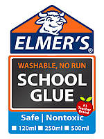 Клей для слаймов Elmer's School Glue Прозрачный