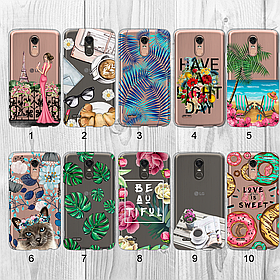 Силіконовий чохол із малюнком для LG Stylus 3 M400DY (new collection)