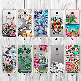 Силіконовий чохол з малюнком для Meizu M3 Mini / M3 / M3s (new collection)