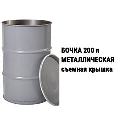 Бочка 200 л_216,5 дм3 металева зі знімним верхнім дном