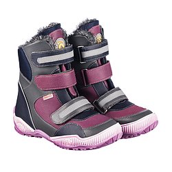Зимові ортопедичні черевики для дітей Memo Colorado 3JB фіолетові