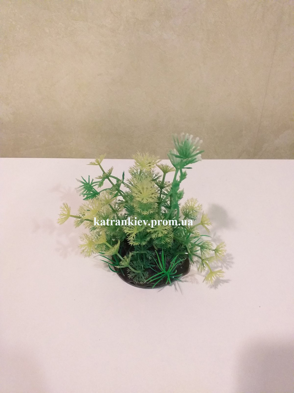 Штучна рослина в акваріум 8 см, фото 1