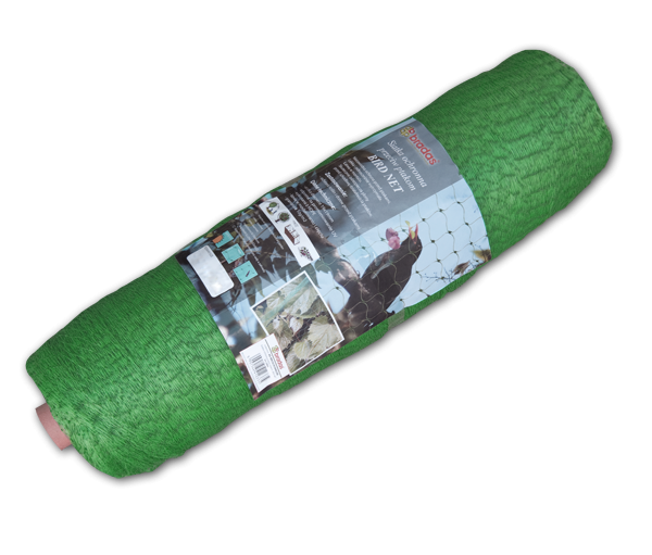 Сітка захист від птахів BIRD NET зелена, 4х20 м, (вічко 19х19 мм)