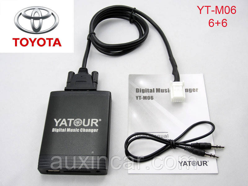 Автомобільний адаптер для Lexus флешка sdcard/ aux Yatour M06-TOY2