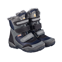 Зимові ортопедичні черевики для дітей Memo Colorado 3DA Сині