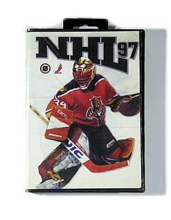 Оригинальный картридж Sega Mega Drive - NHL 97 (в больш. боксе