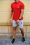 Чоловічі шорти та футболка поло Reebok (Рібок), фото 3