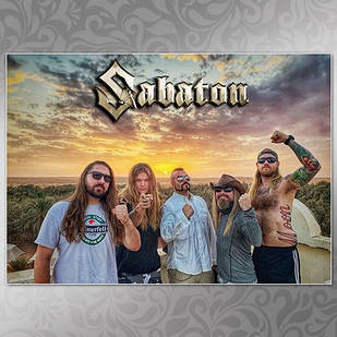 Плакат А3 Рок Sabaton 008