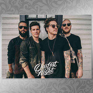 Плакат А3 Our last night 002