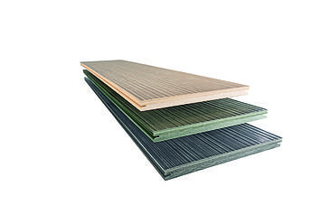 Композитна квадратна дошка EasyDeck® DOLOMIT (ecru, platin, jade) 19 x 245 мм jade