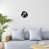 Корабель Шутурвал на годиннику Відкритий океан Море годинник Морська тематика Кварцовий годинник Безшумний механізм 300 мм, фото 2