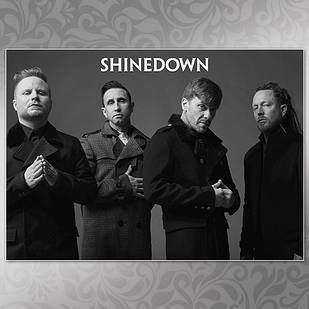 Плакат А3 Рок Shinedown 003