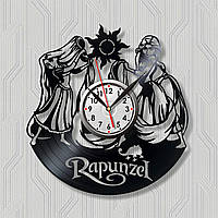 Рапунцель годинник Заплутана історія Годинника з вінілу Годинники в дитячу кімнату Годинники для дівчаток Діаметр 30 сантиметрів