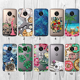 Силіконовий чохол з малюнком для Motorola Moto G5 XT1676 (new collection)