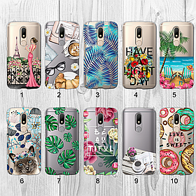 Силіконовий чохол з малюнком для Motorola Moto M XT1662 (new collection)