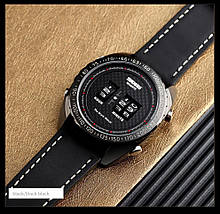 Оригінальні чоловічі годинники SKMEI 1516 black/black-black / silver/black-brawn / silver/white-b, фото 3