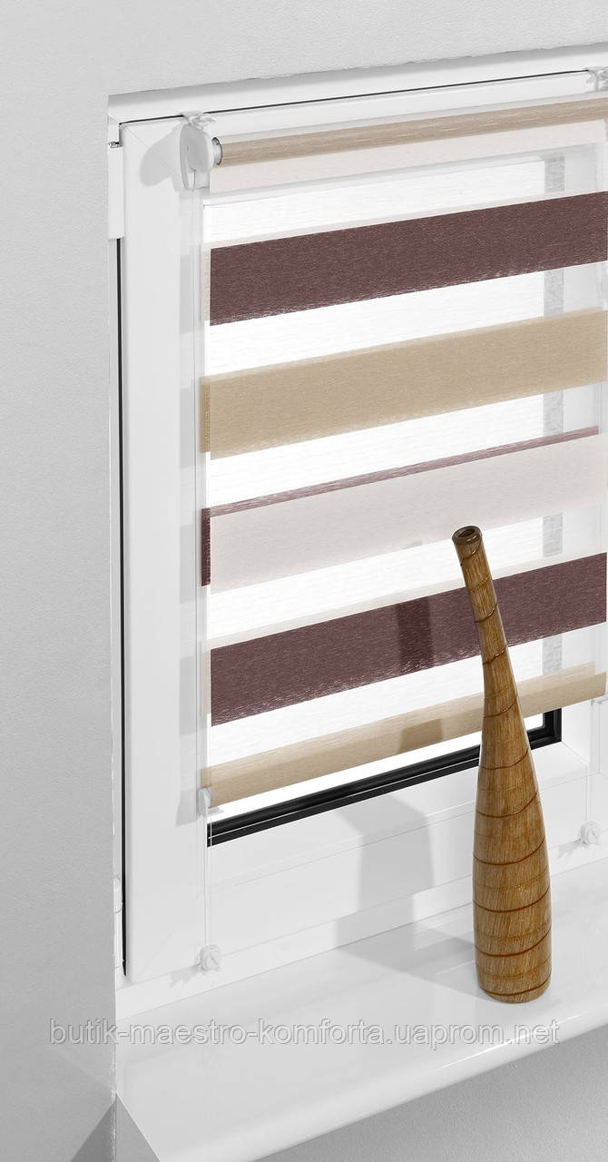 Тканинні ролети Vidella zebra 3 color ZTC-2
