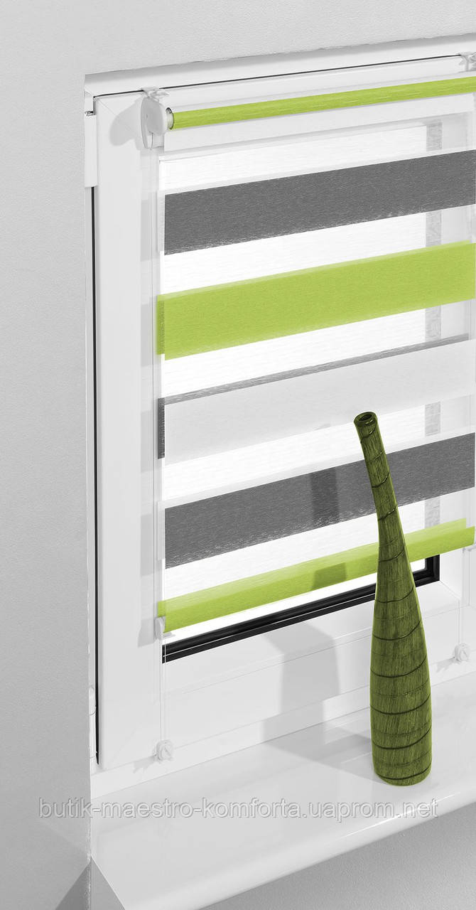 Тканинні ролети Vidella zebra 3 color ZTC-3