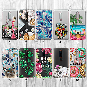Силіконовий чохол із малюнком для Nokia 6.1 / 6 2018 (new collection)