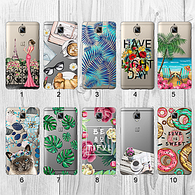 Силіконовий чохол із малюнком для OnePlus 3 / 3T (new collection)