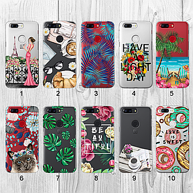 Силіконовий чохол із малюнком для OnePlus 5T (new collection)