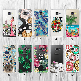 Силіконовий чохол з малюнком для Samsung Galaxy A3 2016 A310 (new collection)