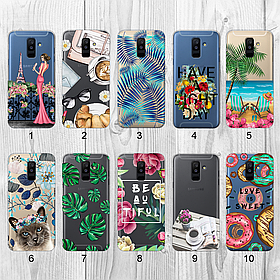 Силіконовий чохол з малюнком для Samsung Galaxy A6 Plus 2018 A605F (new collection)