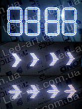 Світлодіодне табло для газової стели LED-ART-Stela-300-16, цінової модуль для АЗС
