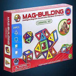 Магнитный конструктор Mag Building 28 pcs