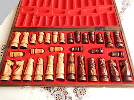 Дерев'яні різні шахи ручна робота 60*60 см