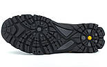 Зимові чорні шкіряні трекінгові черевики на овчині чоловіче взуття Rosso Avangard Pro Lomerflex Black Leather, фото 7
