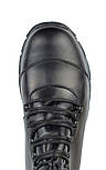 Зимові чорні шкіряні трекінгові черевики на овчині чоловіче взуття Rosso Avangard Pro Lomerflex Black Leather, фото 9