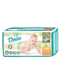 Подгузники Dada Детские Dada Extra soft 3 MIDI 54 шт. / 4-9 кг
