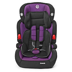 Автокрісло з бустером El Camino ME 1008 Junior Purple 1-2-3 (9-36 кг)