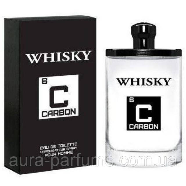 Чоловічі парфуми Evaflor Whisky Carbon 6 C Туалетна вода 100 ml/мл
