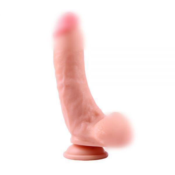 Реалістичний фалоїмітатор Mehmet Okur 9" Dildo, 23х4,7 см., фото 1