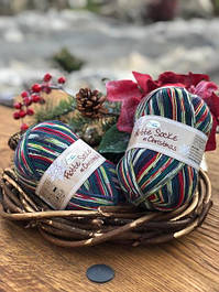 Rellana Flotte Socke Christmas