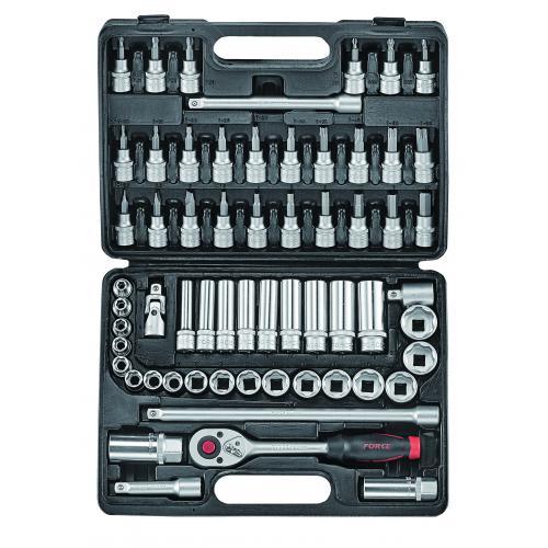 Набір інструменту FORCE 3611-9 3/8" 12-гр. 61 пр. (6-24 мм)