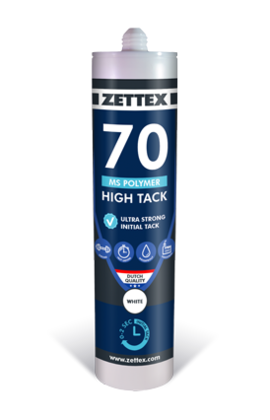 Полімер Zettex High Tack MS Polymer 70 Білий, 290 мл (495327)