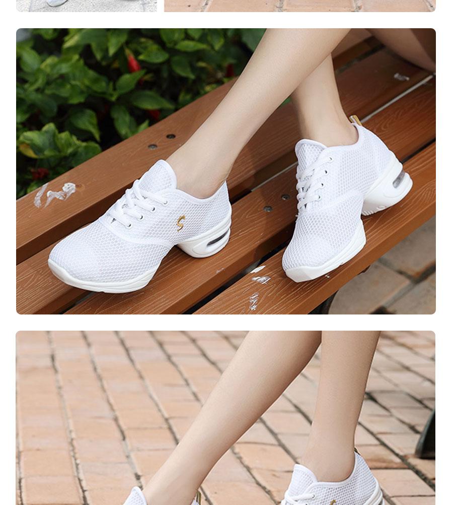 Взуття для сучасних танців і фітнесу, Кросівки снікери білі