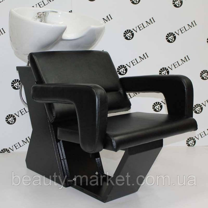 Перукарська мийка Flamingo Compact з глибокою раковиною New York