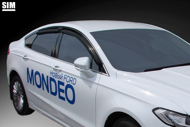 Дефлектори вікон (вітровики) FORD MONDEO 2015-/Fusion 2012- SIM SFOMON1532