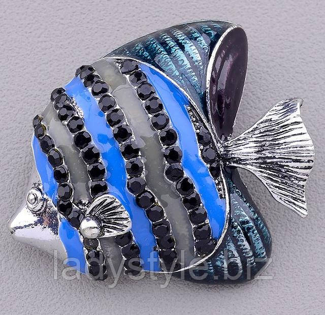 Шикарная брошь от студии ladystyle.biz купить украшения с фианитами серьги пусеты подарок женщине пирсинг