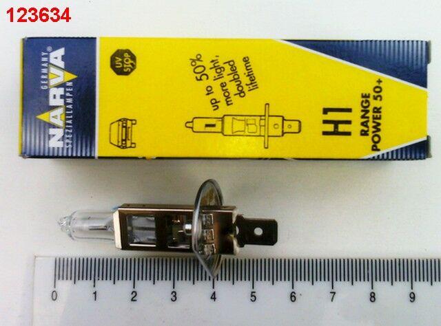 Лампа NARVA H1 12V 55W RANGE POWER +50% (48334), фото 1