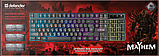 Ігрова клавіатура Defender Mayhem GK-360DL RU,підсвітка RGB,19 Anti-Ghost, фото 2