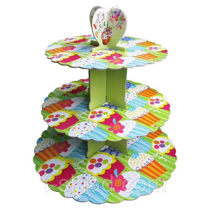 Підставка для капкейків Empire 3-ярусна EM-0309