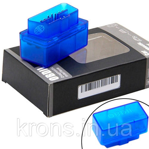 Міні ELM327 Bluetooth V2.1 OBD2 сканер діагностики авто