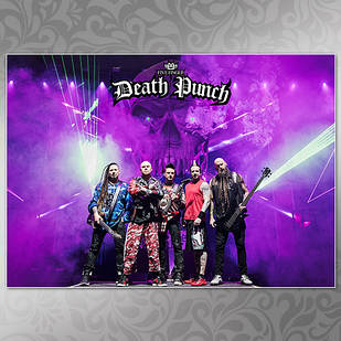 Плакат А3 Five Finger Death Punch 002 003